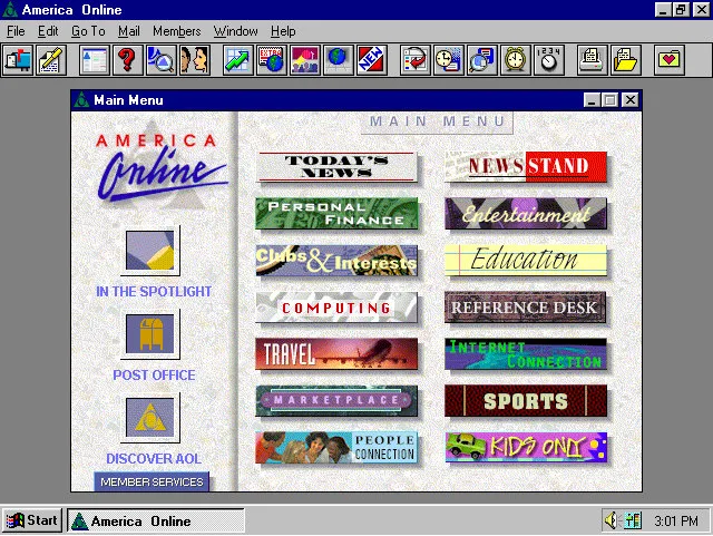 America Online (AOL)