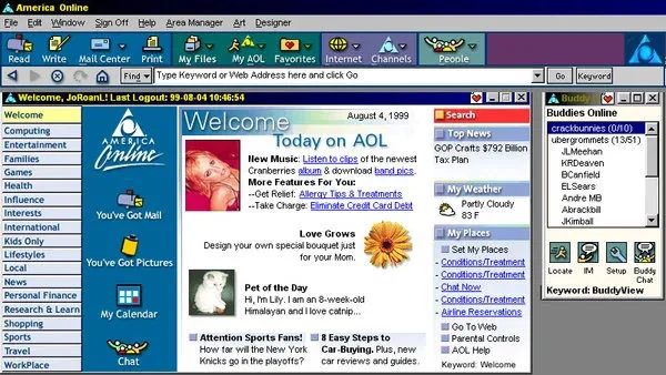 America Online (AOL)